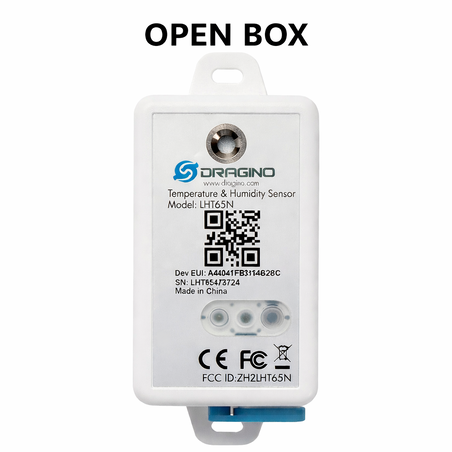 ""OPENBOX"" Sensor de temperatura y humedad LoRaWAN LHT65N