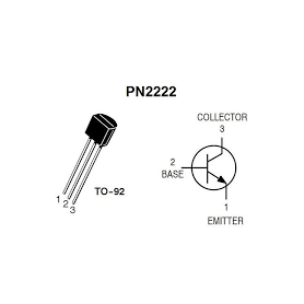 transistor PN2222A 2N2222A