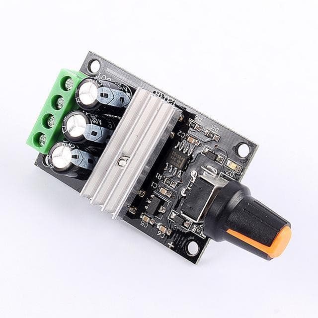 Regulador de Velocidad PWM 6-28V para motores y leds (dimmer)