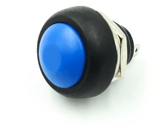 Pack 5 Unidades - Boton Pulsador momentaneo 12mm SPST corto
