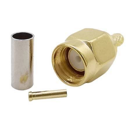 RP-SMA PLUG para cable RG174 para crimpear