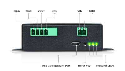 Puente RS485/Modbus a LoRaWAN RAK7431 WisNode
