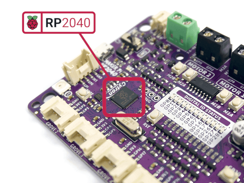 Maker PI RP2040 para Robótica - Cytron