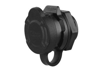 Conector panel pasante Hembra Redondo IP67 2P LP16
