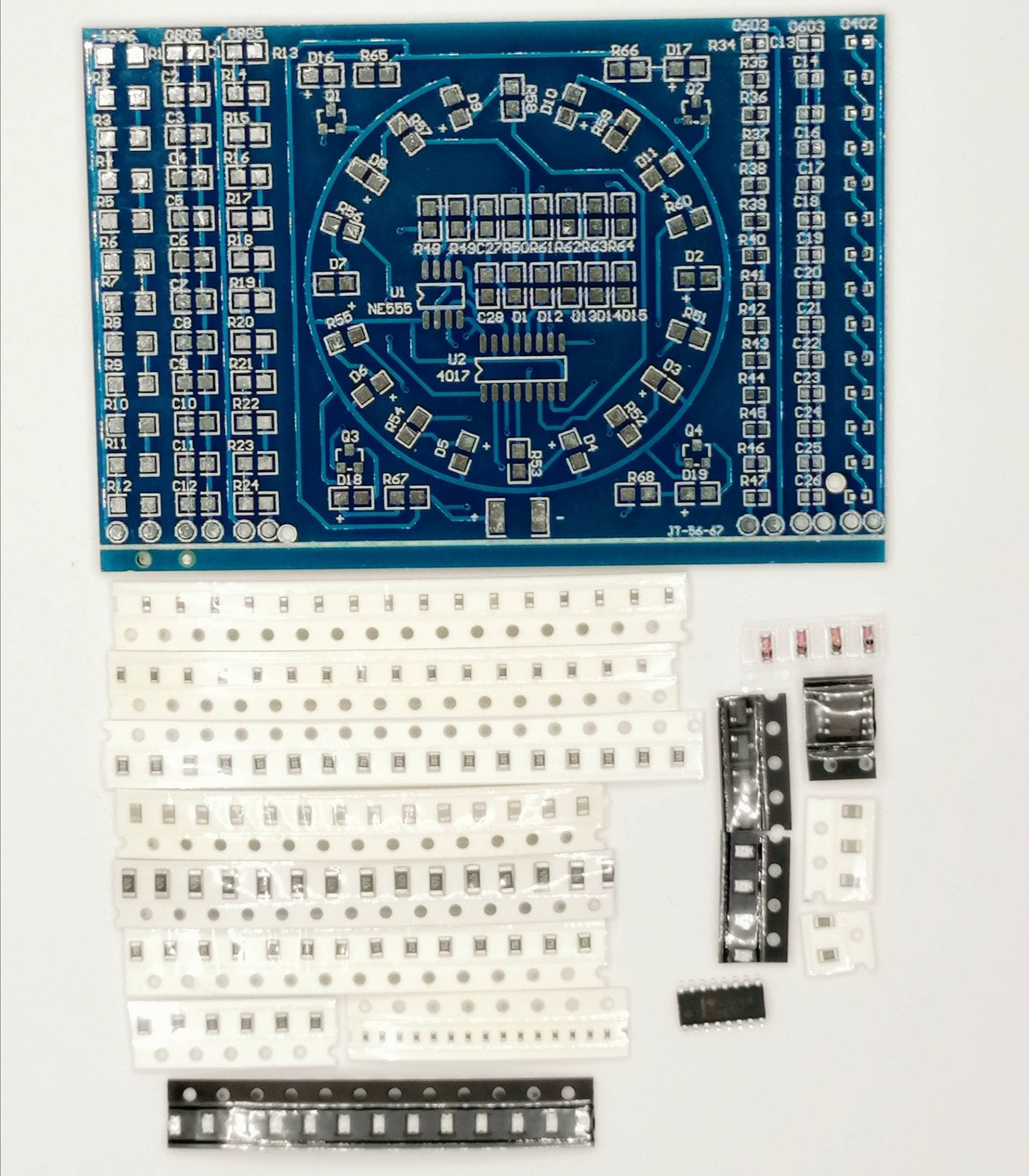 Kit muy grande práctica soldadura SMD