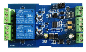 Modulo rele de 2 canales RS485/TTL de 7-24V