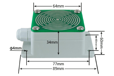 Sensor de Detección de Lluvia y Nieve RS485 WSS-04 – Dragino