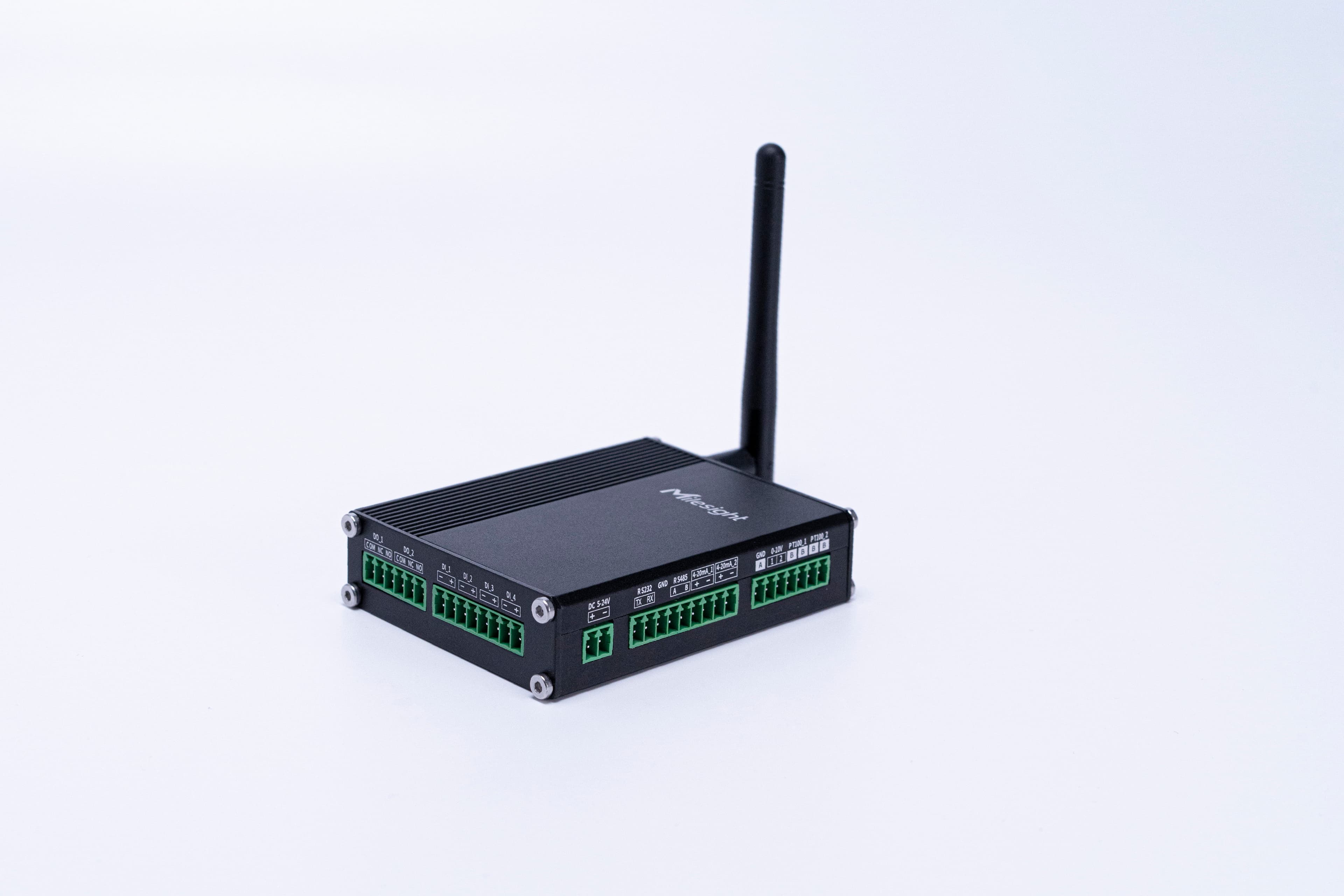 UC300 Controlador IoT LoRaWAN 915Mhz 2AI 4-20 4DI 2DO RS485 - Milesight