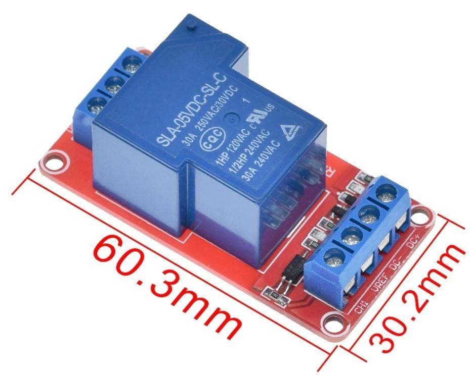 Relé alta corriente 30a 12v