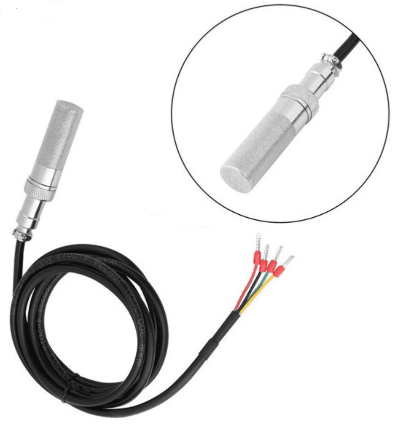 Sonda de temperatura y humedad SHT31 filtro Metalico