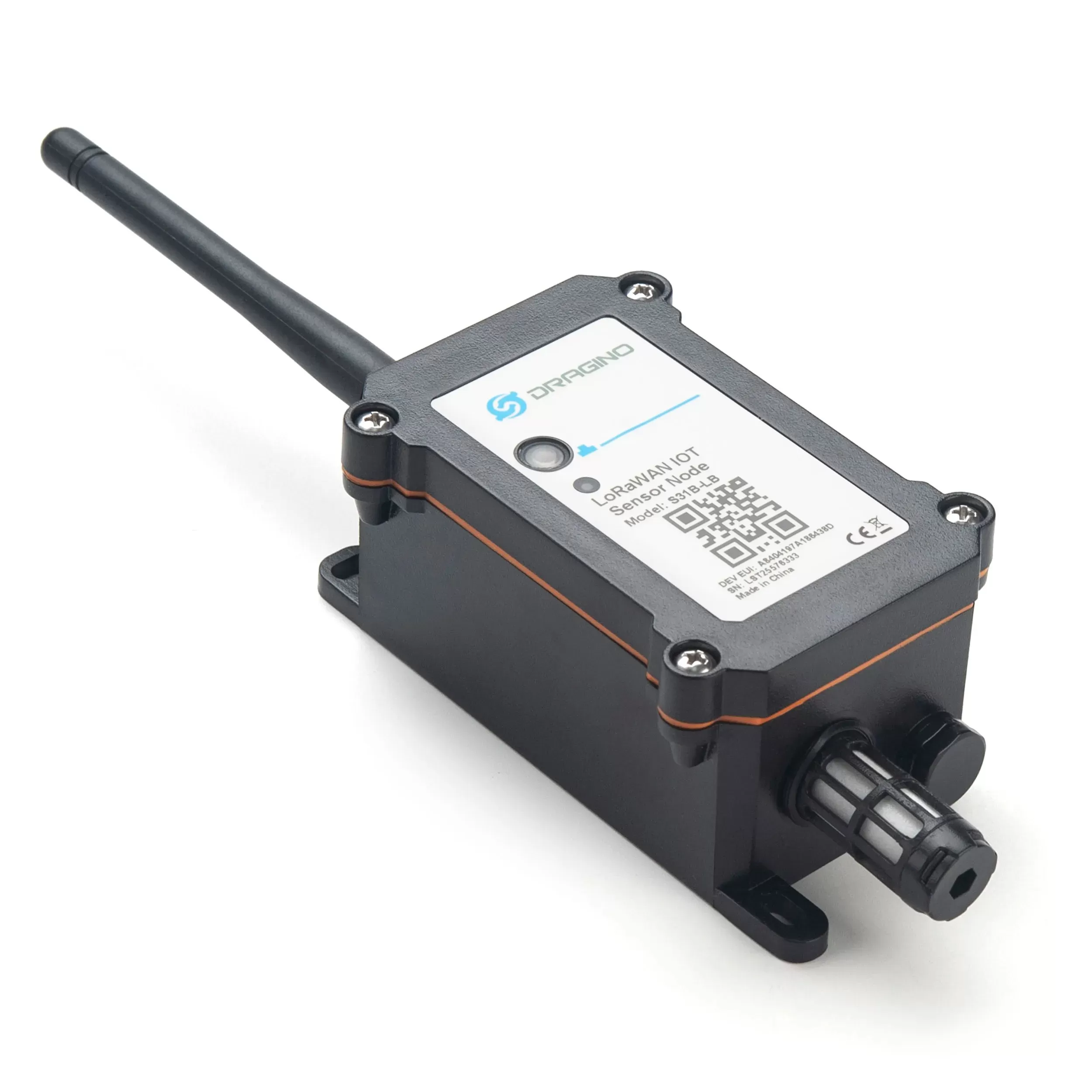 Sensor de Temperatura y humedad ambiental LoRaWAN S31B-LB - Dragino