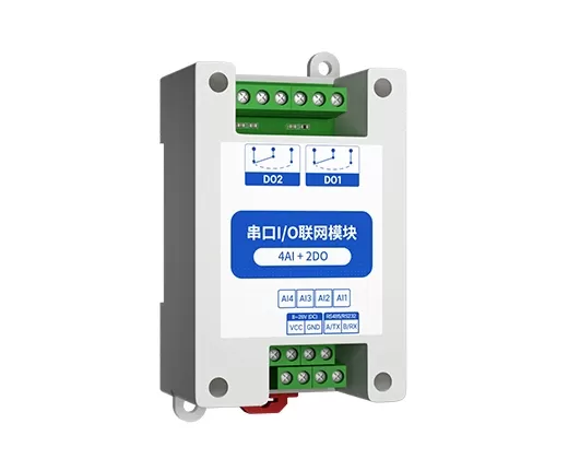 Modulo adquisicion 4AI + 2RO Modbus RS485