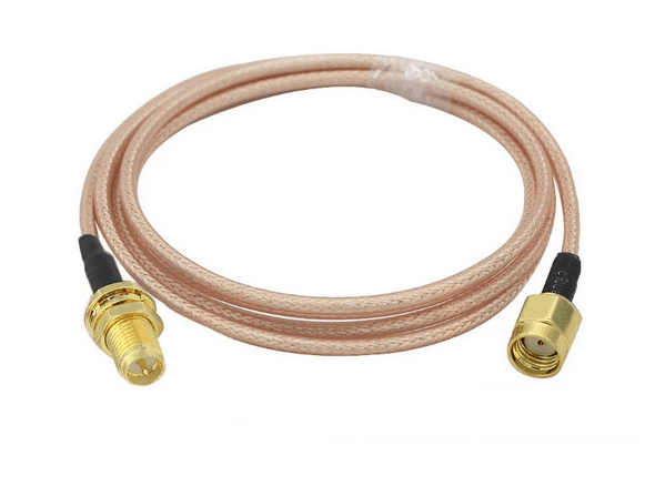 Extensión de cable coaxial RP-SMA Hembra a RP-SMA Macho de 5m RG316