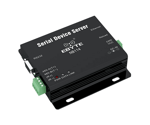 Servidor serial Modbus a Ethernet RS232/RS485/RS422 NB114