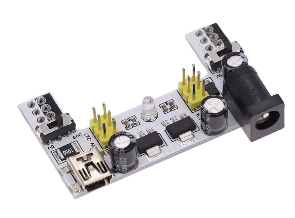 Fuente para Protoboard de 2 canales