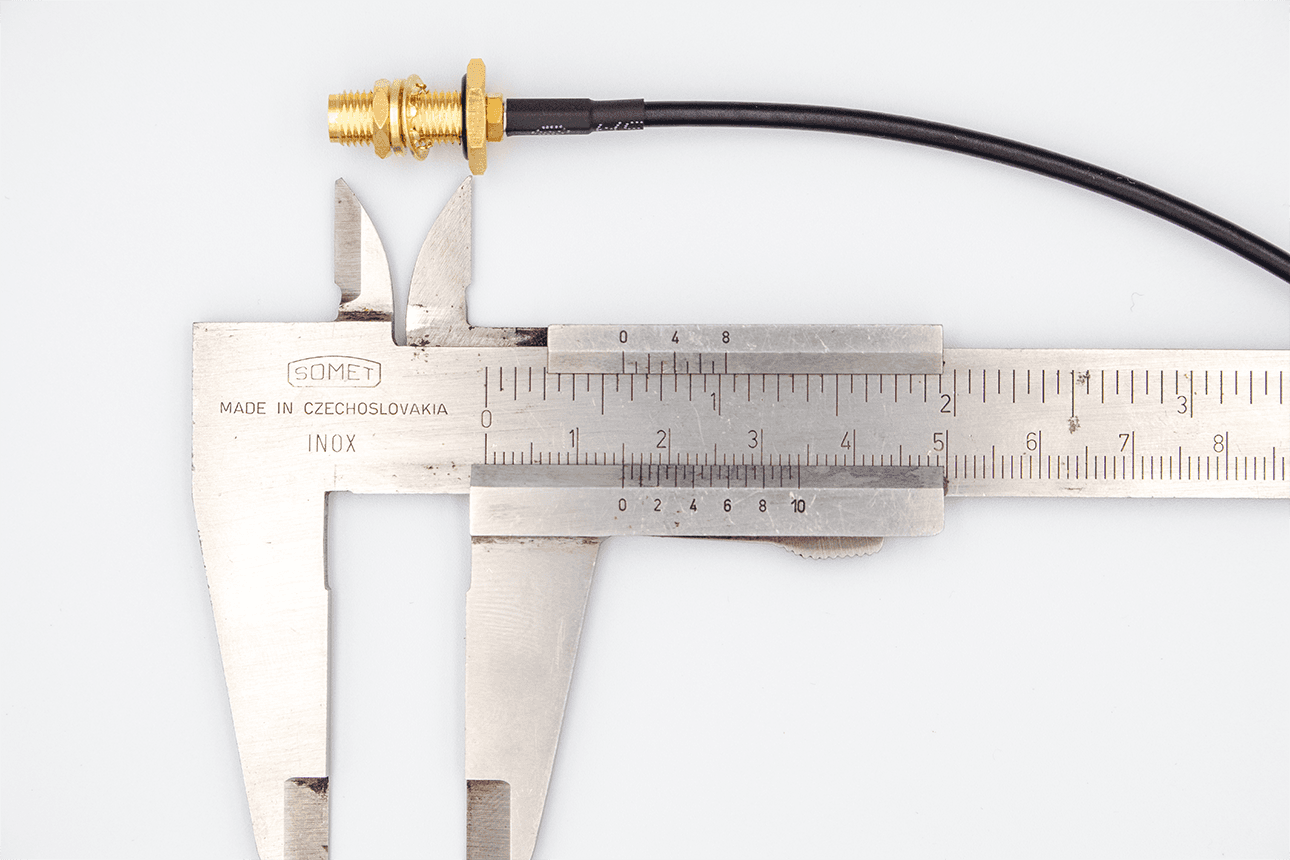 Cable extensión  30cm SMA IP67 RG174