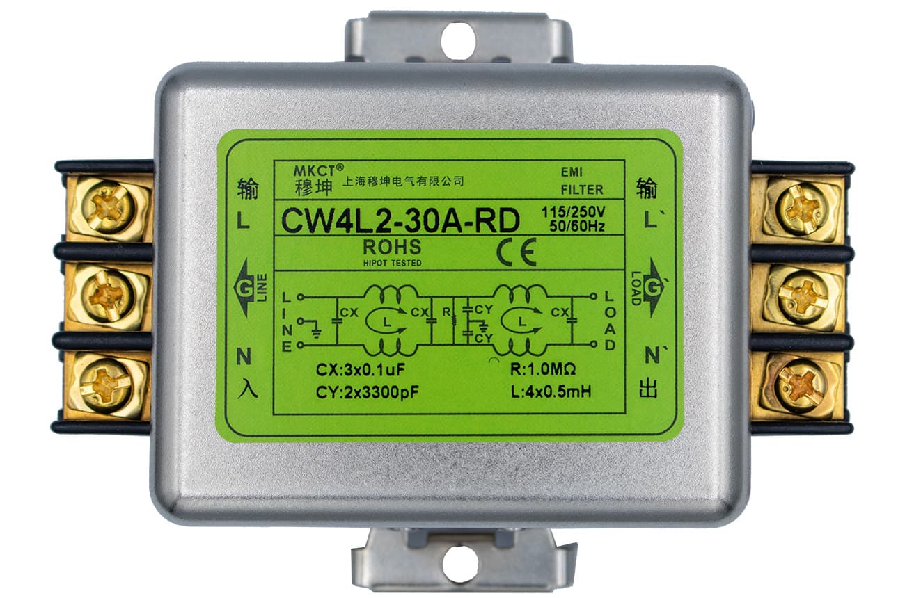 Filtro de linea EMI/EMC CW4L2-30A-RD