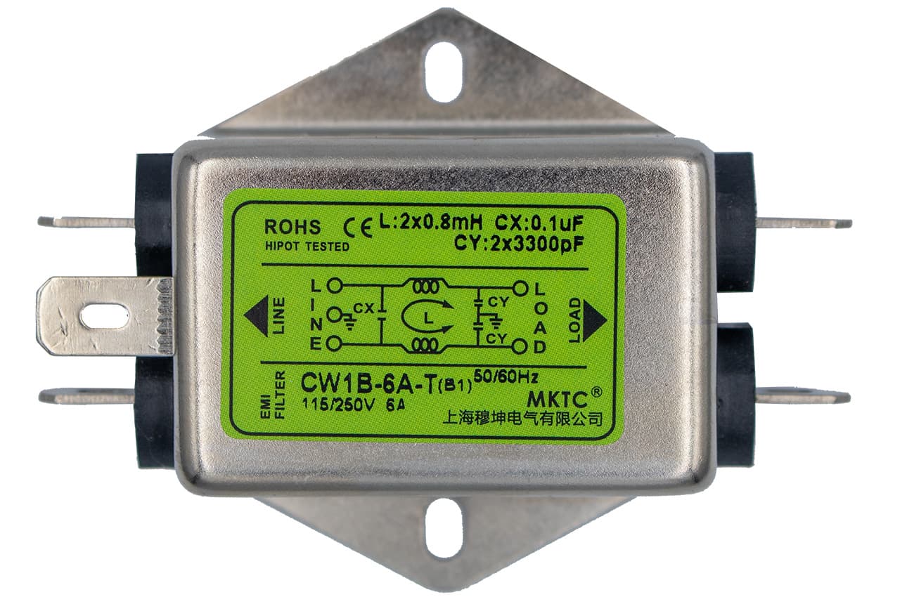 Filtro de linea EMI/EMC CW1B-6A-T(B1)