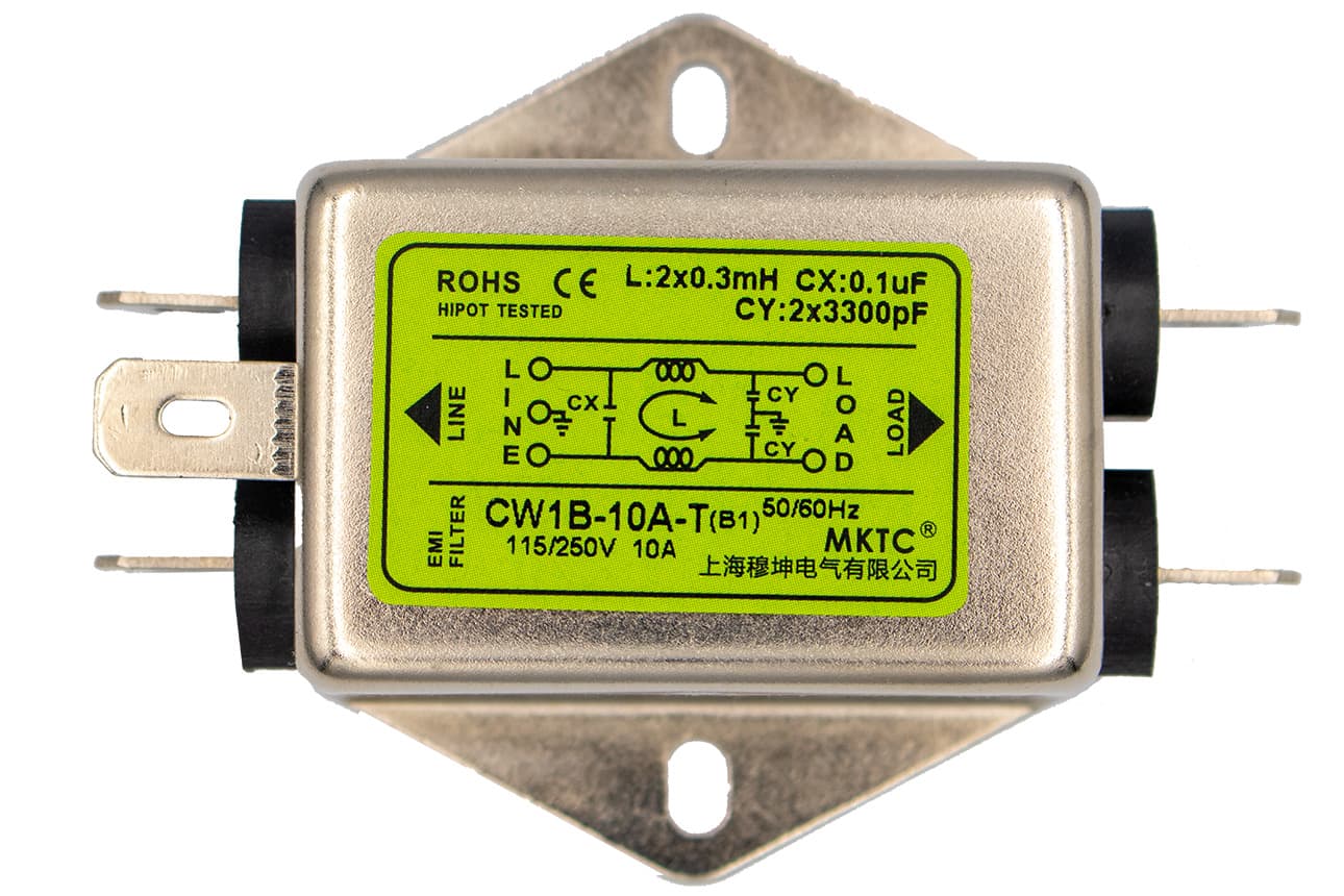 Filtro de linea EMI/EMC CW1B-10A-T(B1)