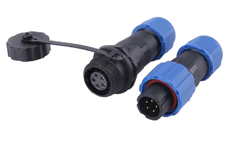 Conector IP68 ZP13 5P Cable Cable