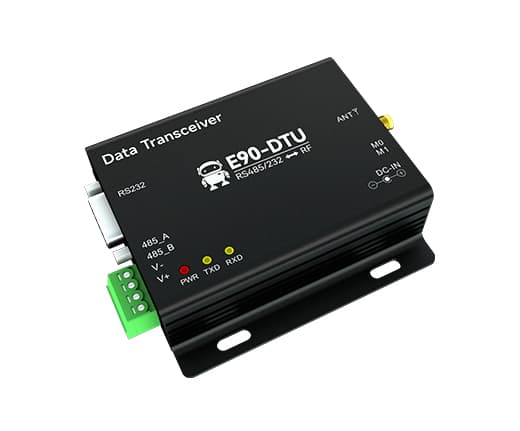Transmisor y Receptor RS232 RS485 via LoRa E90-DTU(900L30)-V8 - Ebyte