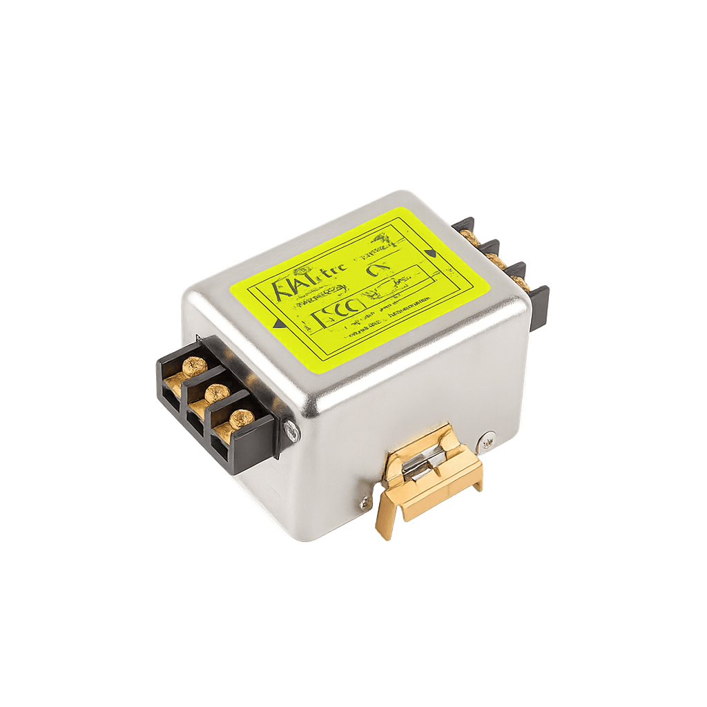 Filtro de linea EMI/EMC CW4-20A-RD con soporte lateral