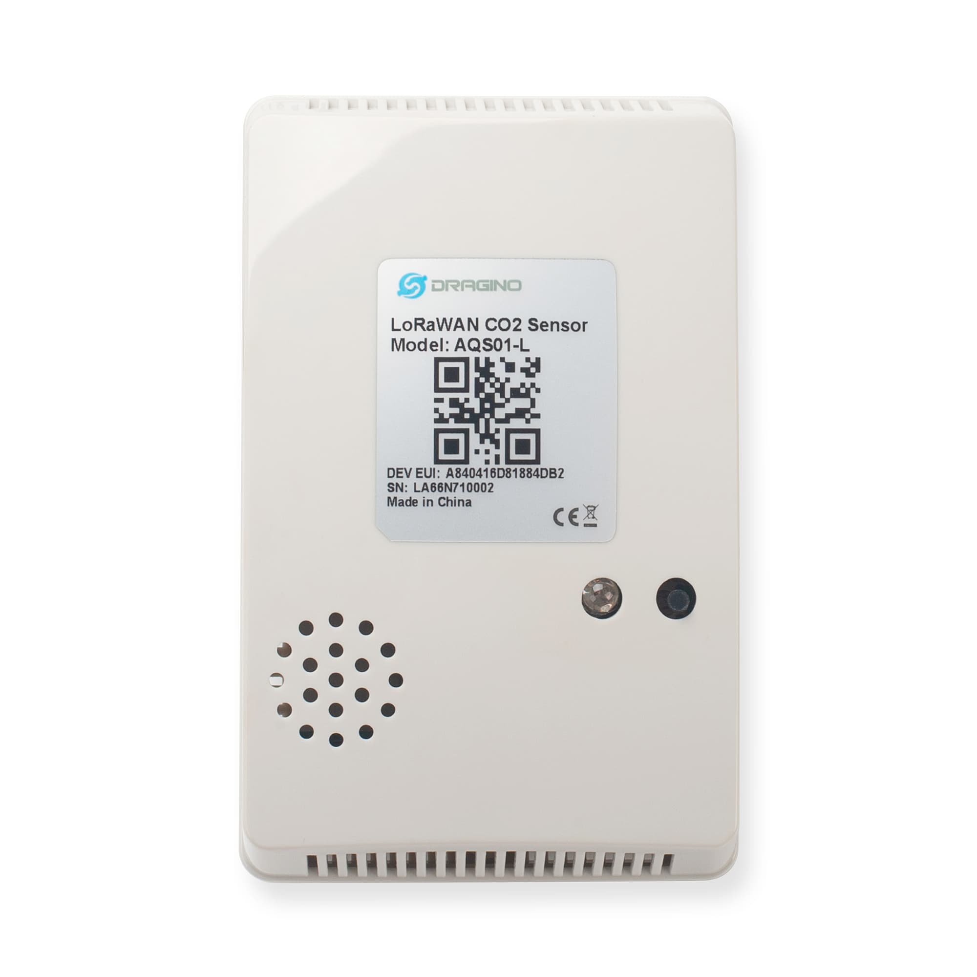 Sensor de Co2 Calidad del aire T/H presion LoRaWAN AQS01-L Dragino