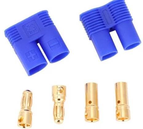 Pack 4 Unidades - Conector de bateria tipo EC2