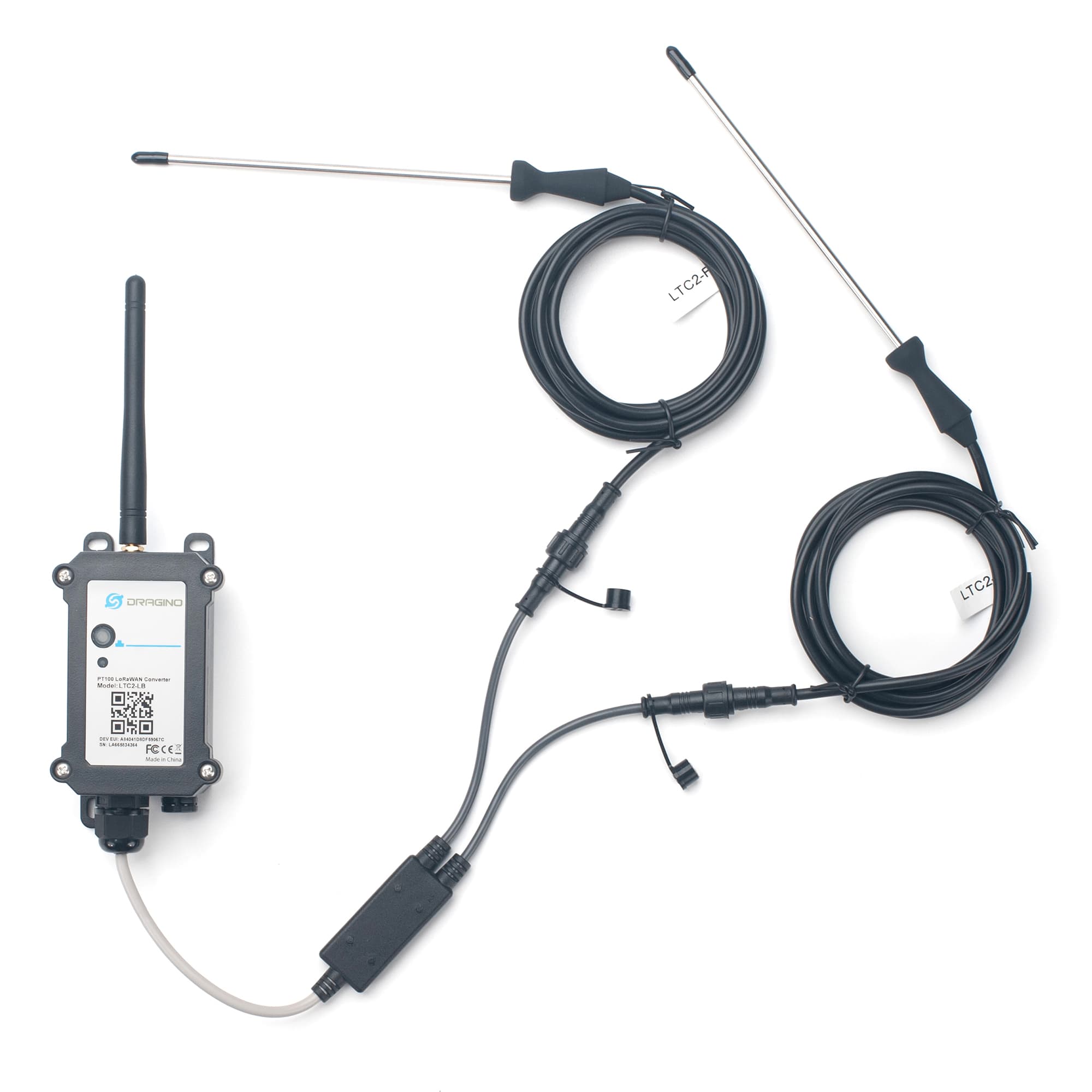 Sonda PT100 Food Safety DR-FSA para LTC1/LTC2 – Dragino