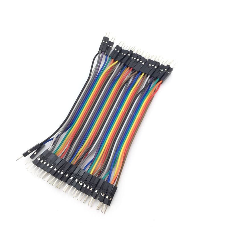 Cables dupont 40 pines (variedad de tipo y tamaño)