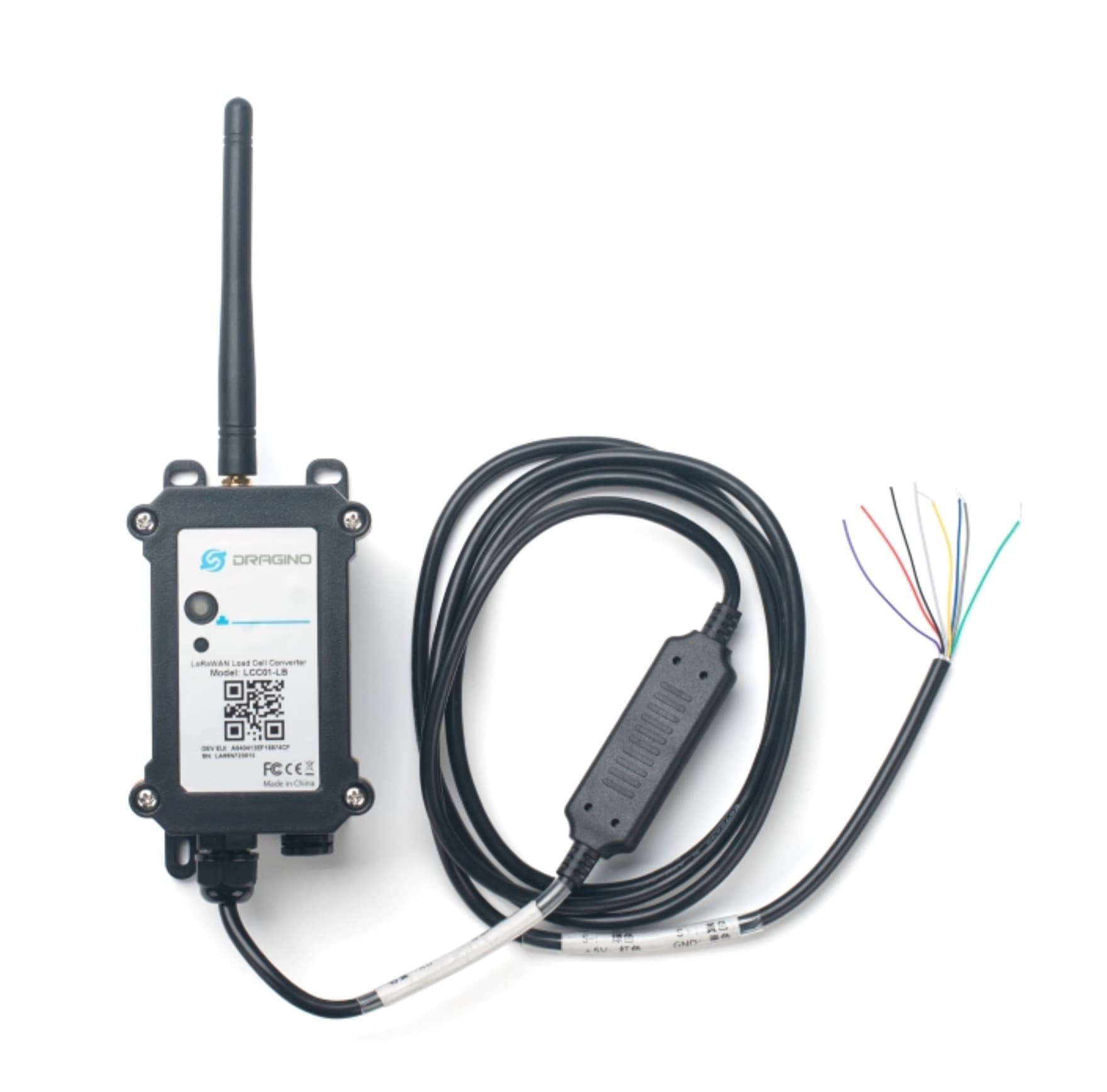 Sensor para celda de carga LoRaWAN LCC01-LB de 100g a 10T