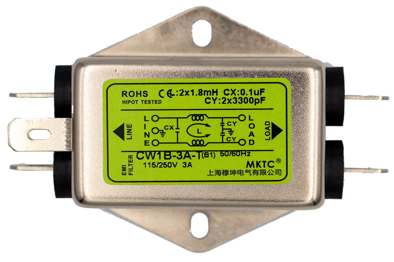 Filtro de linea EMI/EMC CW1B-3A-T(B1)