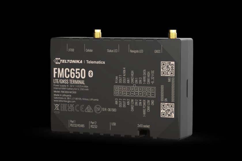Rastreador GPS 4G FMC650 - Teltonika