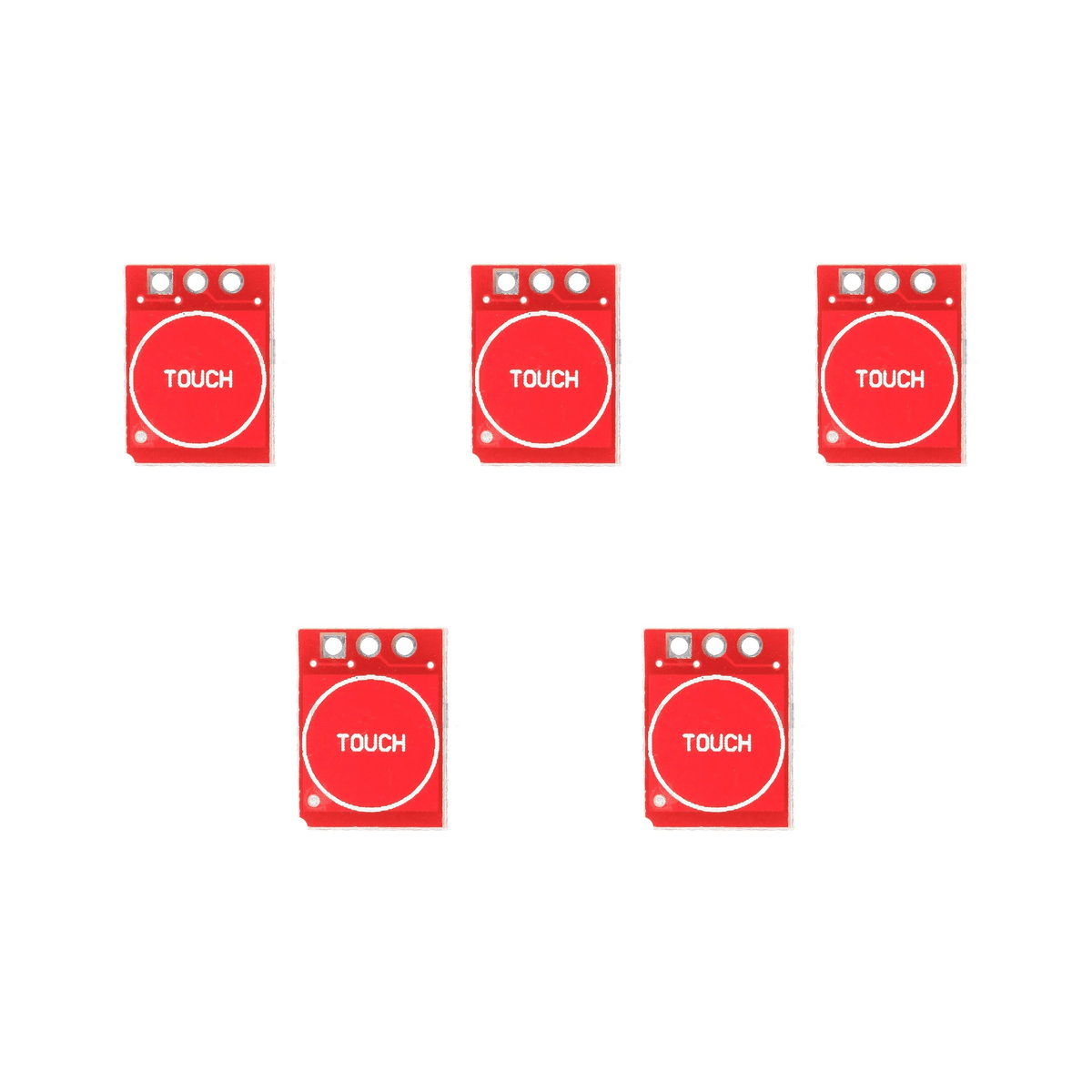 Sensor Tactil (Touch Capacitive Sensor) - Pack 5 Unidades