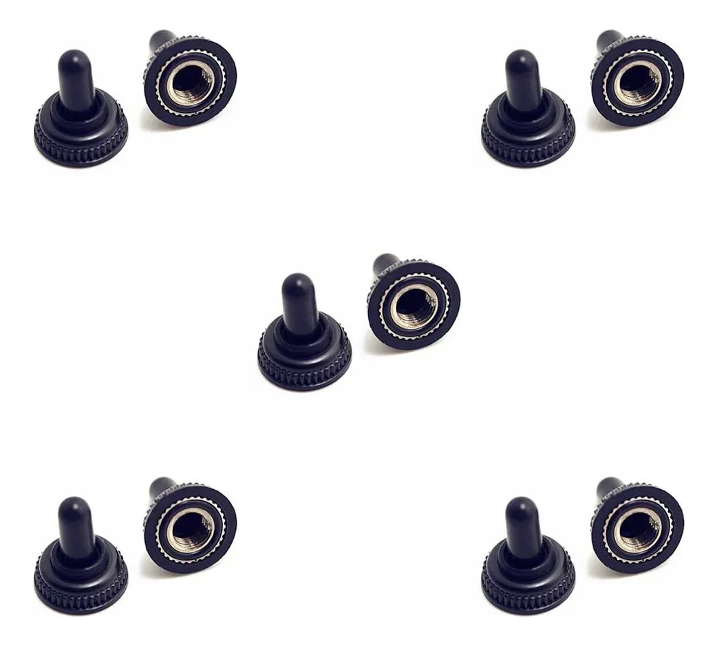 Capucha de goma para interruptor - Pack 5 Unidades